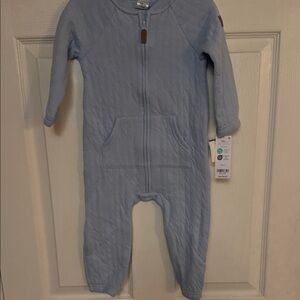Carter's Light Blue Quilted Kids Pajamas